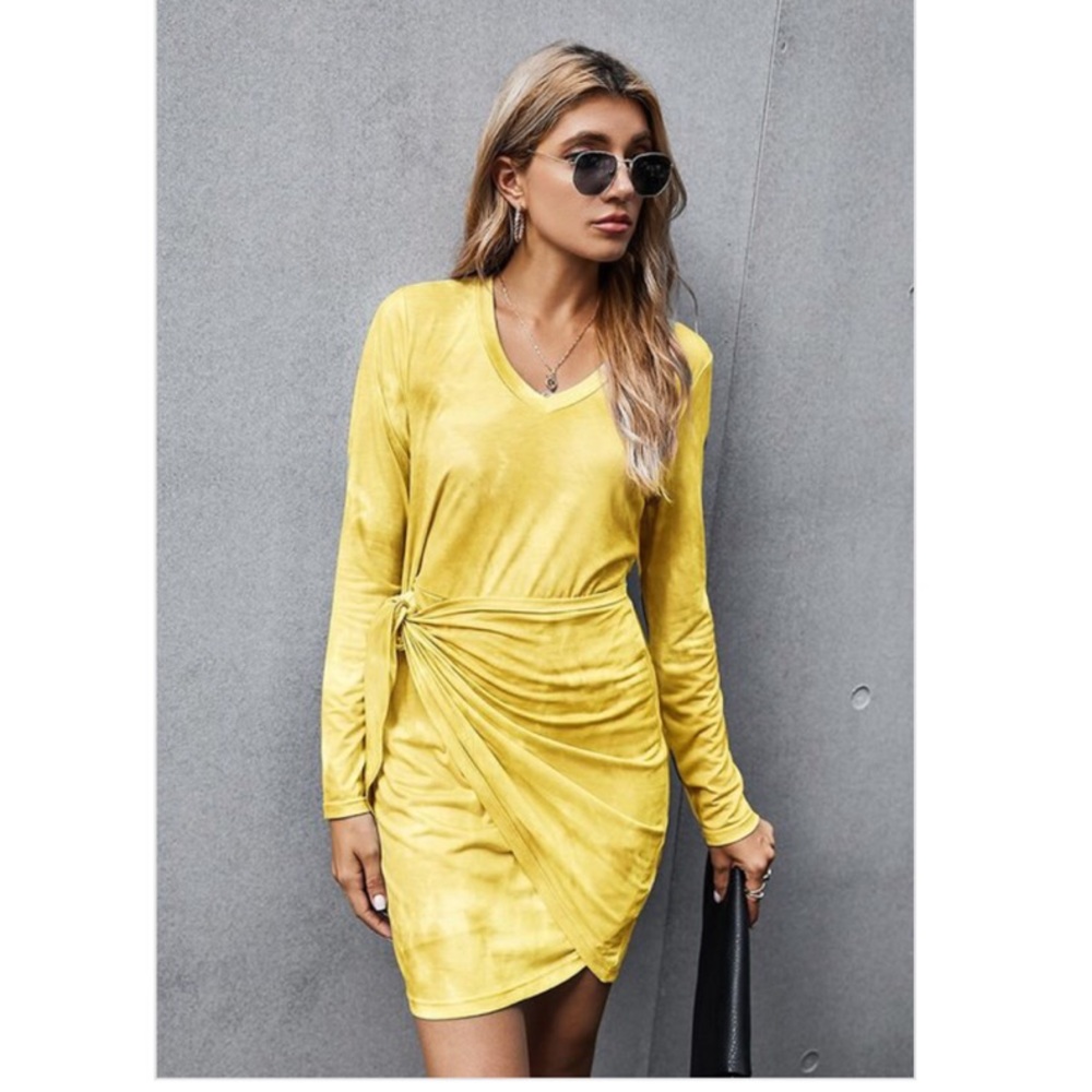 Kameakay Sunshine Wrap Dress